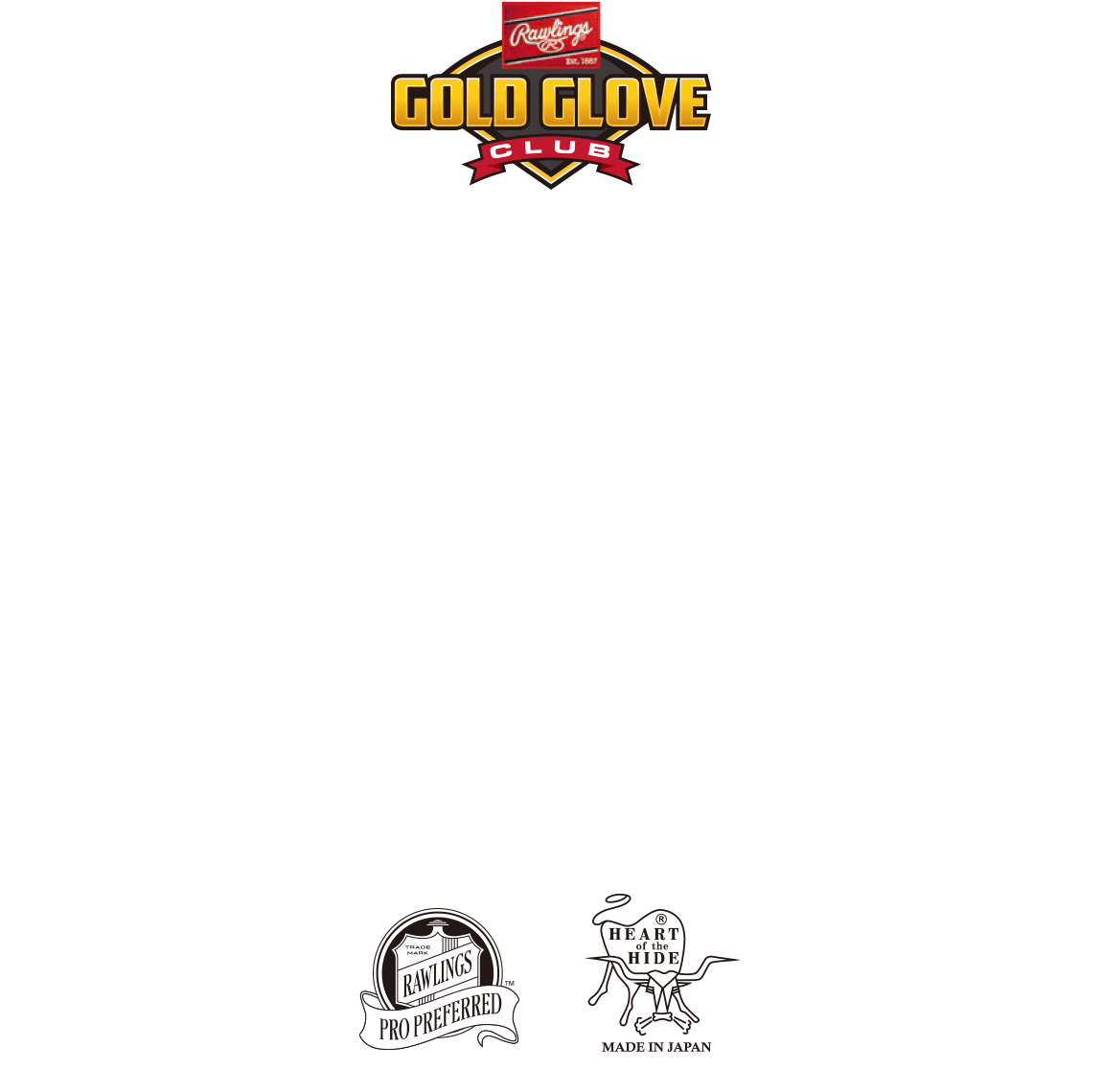 GLOVE COLLECTION 2024（ローリングス 硬式グローブ2024年モデル）